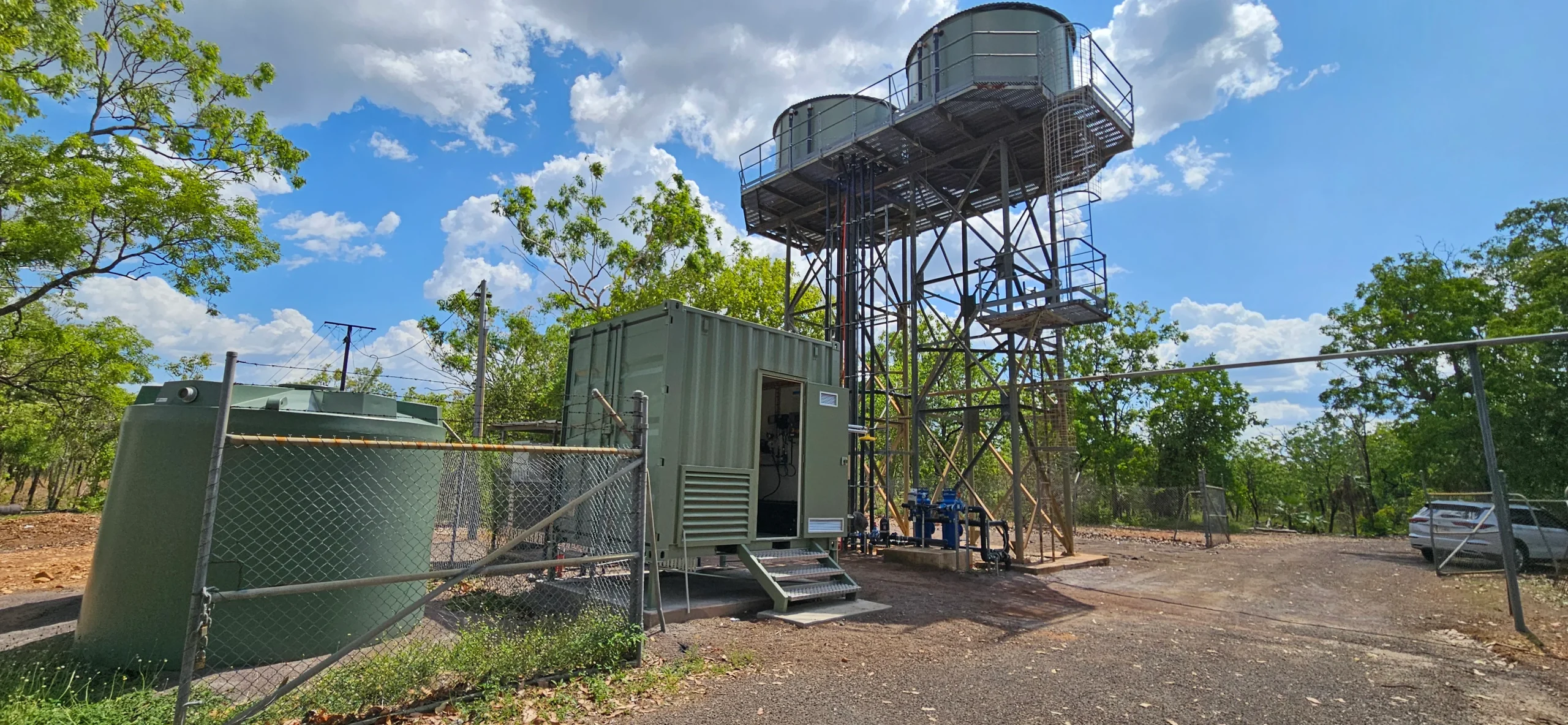 Jim Jim Ranger Station new disinfection system by Think Water Darwin