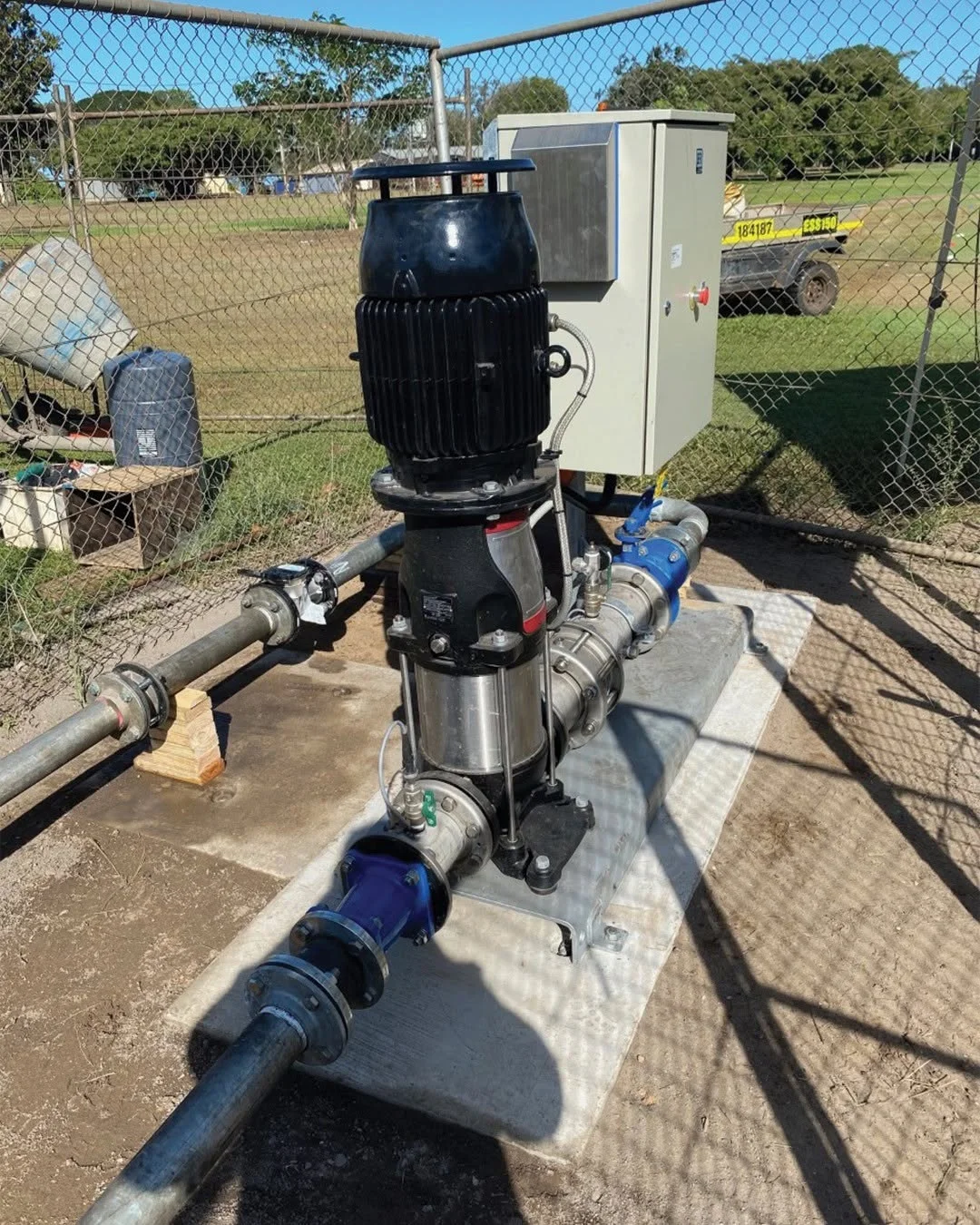 Alyangula Golf Course Grundfos pump